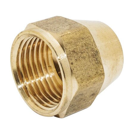 Thrifco Plumbing No. 41S 1/4 Inch Brass Flare Nut 6941003